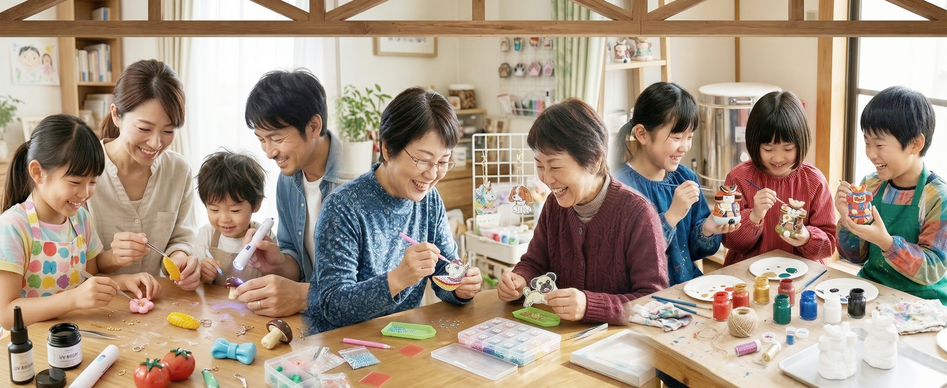 五月人形・アクセサリー制作体験