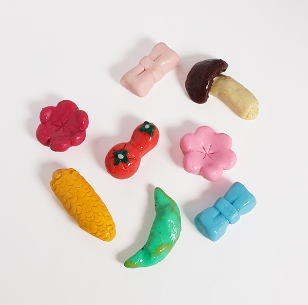 樹脂粘土アクセサリー